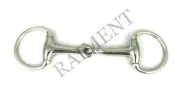 EGGBUT SNAFFLE HORSE BIT STAINLESS STEEL HOLLOW WITHOUT LINK