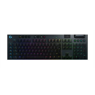 Logitech G915, Ultraslim, Lightspeed Wireless Mechanical gaming keyboard, Black