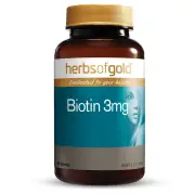 Herbs Of Gold Biotin 3mg | 60 tablets