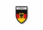 PATCH PATCHES EMBLEM IRON ON GLUE PRINT FLAG world crest germany eagle