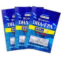 在飛比找momo購物網優惠-【Suntory 三得利】魚油DHA&EPA+芝麻明E(4顆