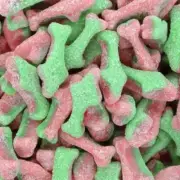 1 X 150g BULK BAG TROLLI SOUR WATERMELON SHARKS FLAVOURED GUMMY GUMMI CANDY