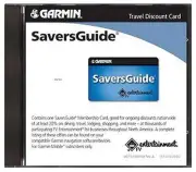 Garmin 010-10775-01 Saversguide GPS Membership Card & Secure Digital (S/D) Card