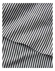 [Ralph Lauren Home] Organic Cotton Shirting Stripe Sheeting in Black