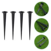4 Pcs Floor Insert Accessories Ground Stakes for Garden LED Spikes