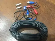 CABLE & ADAPTORS for CCTV Security Camera 30 meters ! RCA BNC Good for Extension