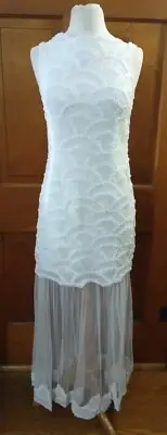 Asilio An English Summer DRESS Sz S Ivory New Revolve $265 Lace Tull Reception