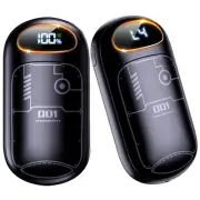 Hand Warmers Rechargeable - 7000mAh Electric Hand Warmer Reusable 2 Pack, LED...