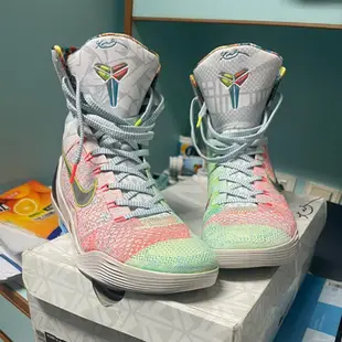 韓國代購Kobe 9 Elite What The Kobe鴛鴦 科比9 莫蘭特上腳 男子高筒實戰籃球鞋