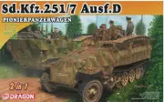 Dragon 1/72 7605 WWII German Sd.Kfz.251/7 Ausf.D PIOMIERPANZERWAGEN