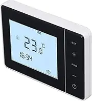 Digital Intelligent Touch Screen Programmable Thermostat for Home Plumbing System AC100‑ Black