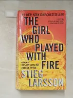 THE GIRL WHO PLAYED WITH FIRE_LARSSON, STI【T7／原文小說_GUF】書寶二手書