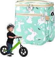 Front Bike Basket Kids | Cute Cartoon Bike Tricycle Handlebar Bag,Waterproof Cycling Carrier Pocket Bicycles Storage for Children Outdoor Fun
