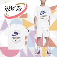 在飛比找Yahoo奇摩購物中心優惠-Nike 短T NSW Tee 男款 白 厚磅 短袖 圖案 