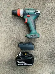 Makita Battery Adapter to Metabo 18v PREMIUM Quality for full Metabo Range