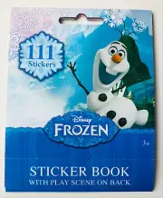 DISNEY FROZEN Olaf Mini Sticker Book (111 stickers / 9 sheets) - Crafting