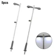 5Pack LED Platform Lights Lamp For Model Railways OO HO Yard Lights Model Lamps