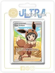 my-booster SWSH045-FR25-UB-070 Poké Enfant (Poké Child) 070/072 Full Art Trainer Myboost X Epée et Bouclier, 4.5 Destinées Radieuses, Box of 10 French Pokémon Cards