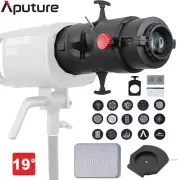 Aputure Amaran Spotlight SE 19° Kit Projection Lens w/18-Leaf Iris for 150c 300c