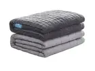 CoolZen™ Cooling Weighted Blanket 12 lbs with Removable Cover — Heav