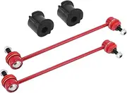 REPAIROCK Front Stabilizer Bar Links with 2 Pcs Bushing for Mercury Mariner 2008-2011 Sway Bar Link Kits Suspension Bar End Links No.K80296/K201311 Red 1 Set