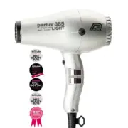 Parlux 385 Powerlight Ionic Ceramic Dryer 2150W - Silver