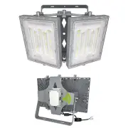 LED Flood Lights Outdoor, 200W 20000LM 6000K Dusk to Dawn Outdoor Lighting wi...