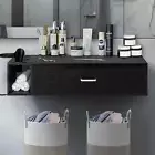 Wall Mount Salon Station, Beauty Salon Stations Equipment with Drawer, Hair Salo