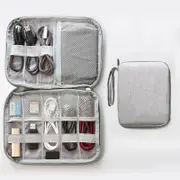1PCS 22cm*17cm Digital Accessories Storage Bag U Disk USB Cable Memory Cary Organizer Bag