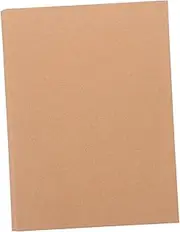 Generic Vintage Paper Binder Cover Reusable Ring Notebook Shell for Students Teachers Hard Scrapbook Shell for Journals Planners Creative Writing