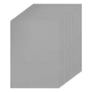 25 Sheet A4 Glitter Grey Card Stock, 8"x11" Paper for DIY Crafts