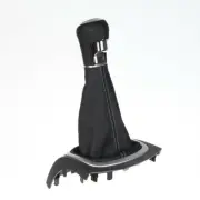 6-gear ICT leather gear shift knob gaiter boot for Renault Clio 3 new B39 (for: Renault)