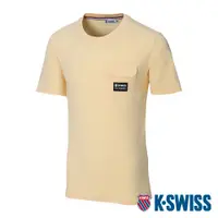 在飛比找PChome24h購物優惠-K-SWISS Label Pocket Tee棉質吸排T恤