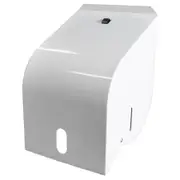 A&C Gentility Hand Roll Towel Dispenser White Metal AC-0103