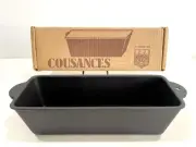 Cousances Cast Iron Bread Loaf Pan France Artisan Baking Sourdough Farmhouse NEW