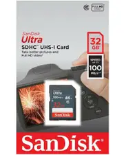 SanDisk 32GB SDHC Ultra Class 10 SD Card