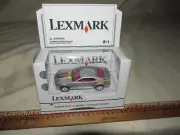 LEXMARK JOHNNY LIGHTNING CHEVY CAMARO CONCEPT COUPE SILVER with Real Riders NIB