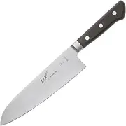 Mercer Culinary M16150 MX3 Premium San Mai VG-10 Steel Core Blade, 7-Inch, Santoku Knife