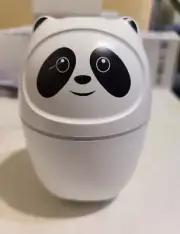 Noiseless Cute Cartoon Panda Air Humidifier, Portable Personal Desk Mini