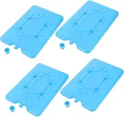GREENADSCAPE Insulated Lunch Boxes Ice Packs 4 Reusable Freezer Packs for Coolers Large Size for Cooling