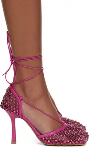 Sparkle Stretch Web high heels 37,38,39,40 Brown