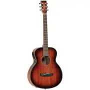 Tanglewood TWMINIKOA Winterleaf Mini Travel Folk Koa Guitar with Fishman EQ