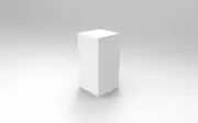 White Acrylic Rectangular Plinth 1100mm(H) - Display Stand,weddings,events,party