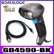 Datalogic Gryphon GD4590-BK Handheld 2D/1D Barcode Scanner Reader with USB Cable