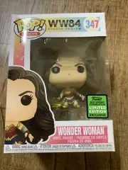 2021 ECCC Funko Pop! Wonder Woman w/ Tiara Boomerang Shared In Hand