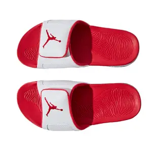 Nike Jordan Hydro III Retro 男 白紅 運動 休閒 涼拖鞋 854556-116