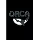 Orca: 6x9 Orca Killer Whale - lined - ruled paper - notebook - notes