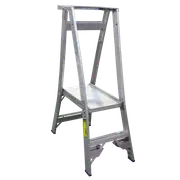 INDALEX 0.6m Industrial Aluminium 180KG Pro Series Platform Ladder