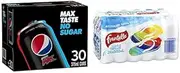 Thirst Aid Kit: Pepsi Max 30pk + Frantelle Water 24pk Combo
