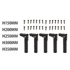 4x Foldable Table Legs Coffee Table Legs with Mounting Screws Heavy Duty Stable